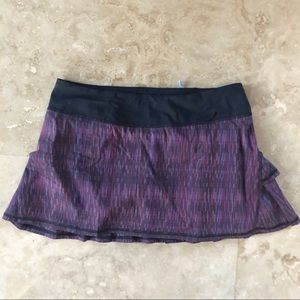 Purple and pink patterned lululemon skirt💜💖